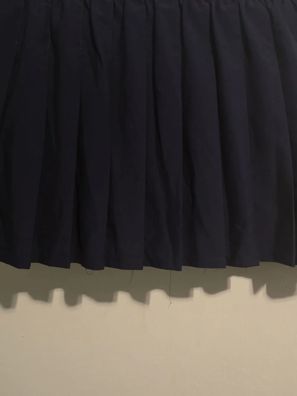 ALO Yoga Navy Pleated Skater Skort
